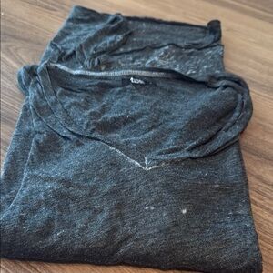 Dark Gray V-Neck T-Shirt